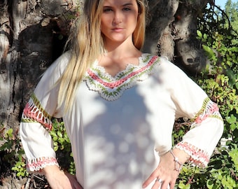 Tシャツ・カットソー ETRO Women Tunic Tops AKB20 WRJA0027 X0801 Beige Women Tunic Tops for Leggings,womens Tunic Dress,cotton