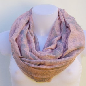 Scarves For Women Winter Spring Scarves Infinity Scarves Circle Scarves Womens Scarves Pink Scarf Unique Scarves Fashion Scarves Scarf