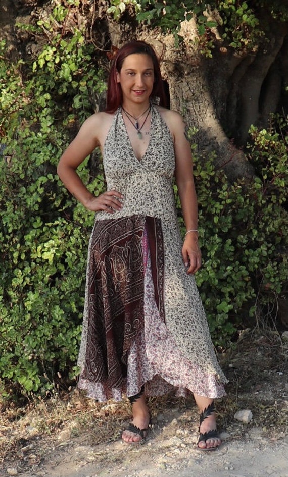 Festival Dress, Backless Dress, Maxi Dress, Ethnic Dresses For Women,Boho  Bohemian Dress, Hippie Dress, Summer Dress, Long Dresses Summer