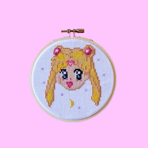 Anime Girl Cross Stitch