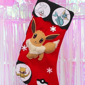 Eevee Christmas Stocking
