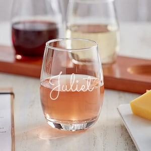 8 Oz Wine Glass - Etsy