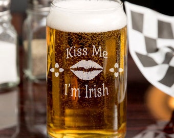 St Paddy's Day Glasses, Multiple Styles Available, Pick your design, Pick Your Glass