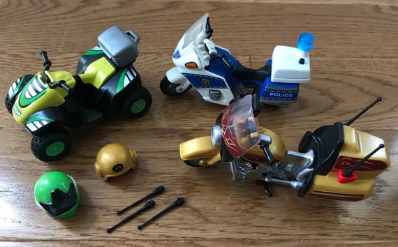 playmobil police quad bike