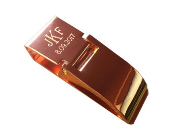 Gold Money Clip Etsy - personalized money clip engraved hinged rose gold money clip groomsmen money clips groomsmen gift birthday anniversary gift vmc610rg
