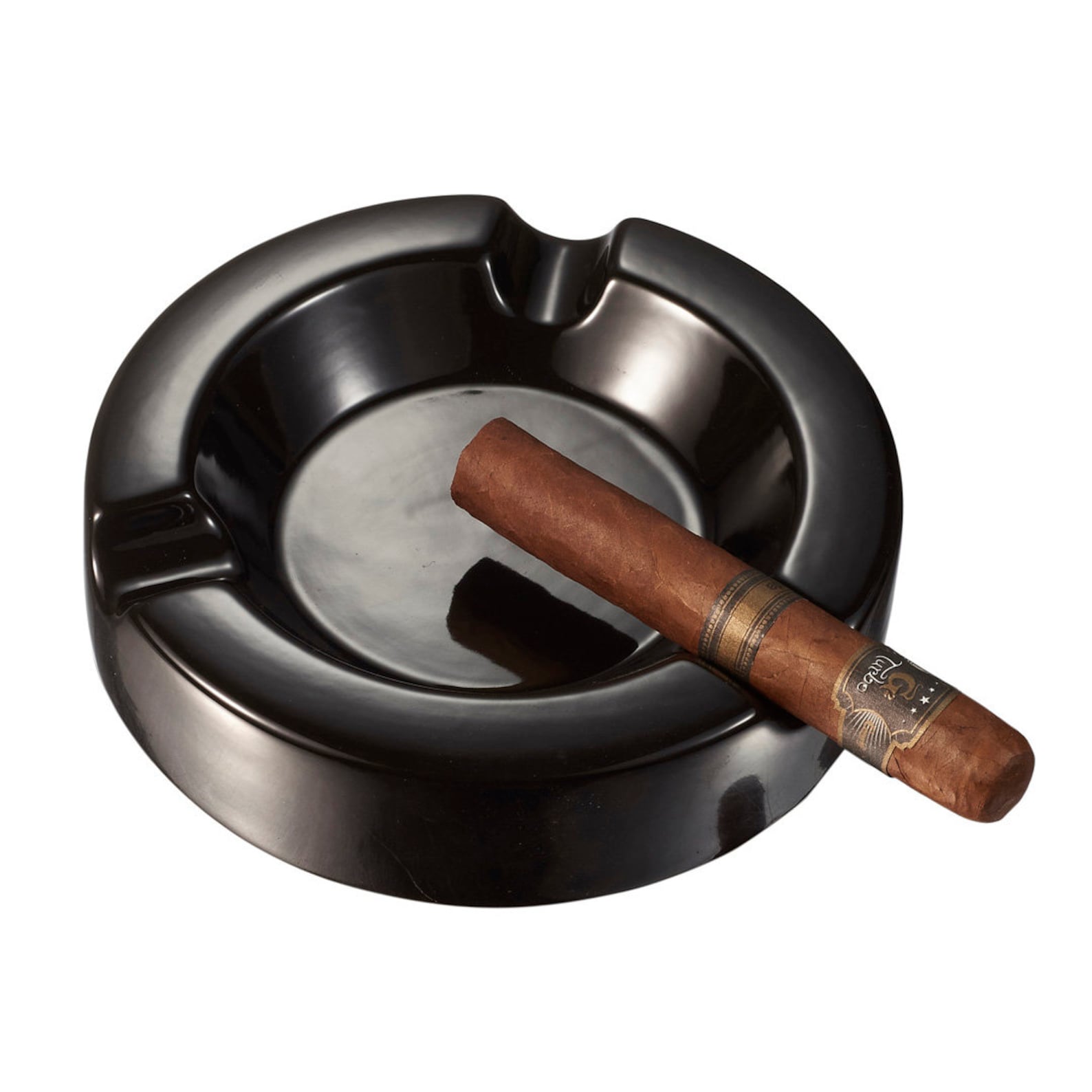 Engraved Cigar Ashtray Cigar Ashtray Custom Ceramic Cigar Etsy