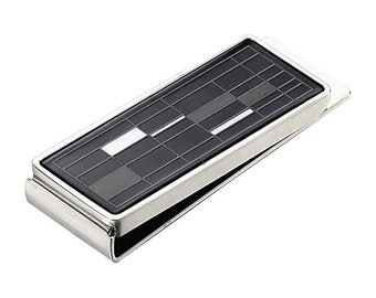 Pince à billets gravée personnalisée : pince à billets en acier inoxydable, pince à billets pour garçons d'honneur, cadeau pour garçons d'honneur, cadeau d'anniversaire, cadeau d'anniversaire