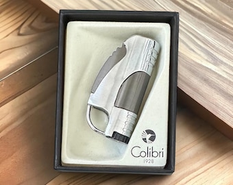 Colibri Single torch Lighter Personalized, Cigar Lighter Engraved, Cigars Lighter, Birthday Gift, Fathers day Gift, Anniversary Gifts