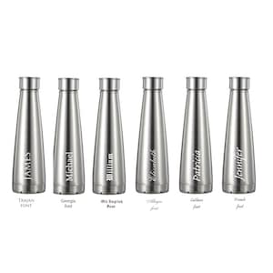 Engraved water bottle, 15oz Stainless Steel Vacuum Insulated Water bottle Engraved, Sports Water Bottle, Insulated Water Bottle
