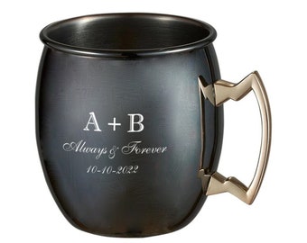 Engraved Moscow Mule Mug, Engraved Moscow Mule Mug, Custom Moscow Mule Mug, wedding gifts for couple, Anniversary Gift