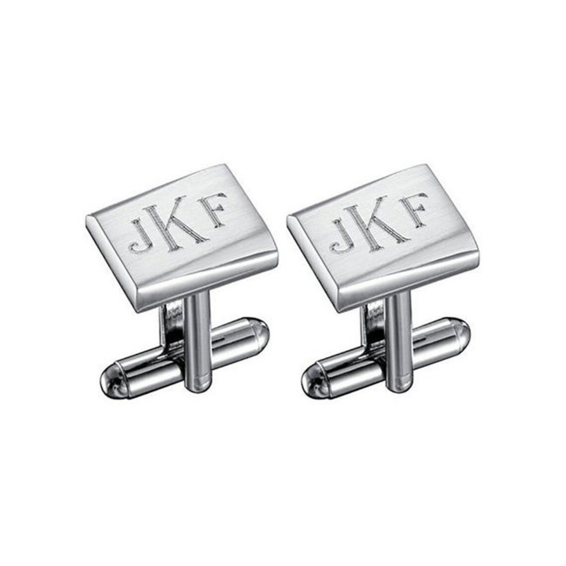 Engraved Initials Cufflinks Engraved Cufflinks Groomsmen Etsy