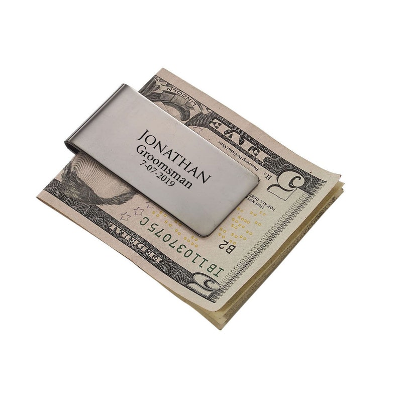 Money Clip Engraved Money Clips for Men Money Clip Etsy