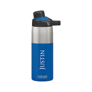 Camelbak 20oz water bottle Engraved, Laser Engraved Name Bottle, Stainless Steel Vacuum Insulated, Sport Bottle, Gym Bottle