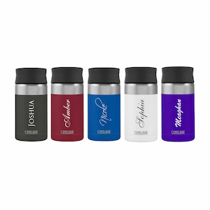 Engraved Camelbak Coffee Mug, 12oz Vacuum Insulated Stainless Steel Coffee Mug Engraved, Engraved Mug, Gift for Him, Gift for Her