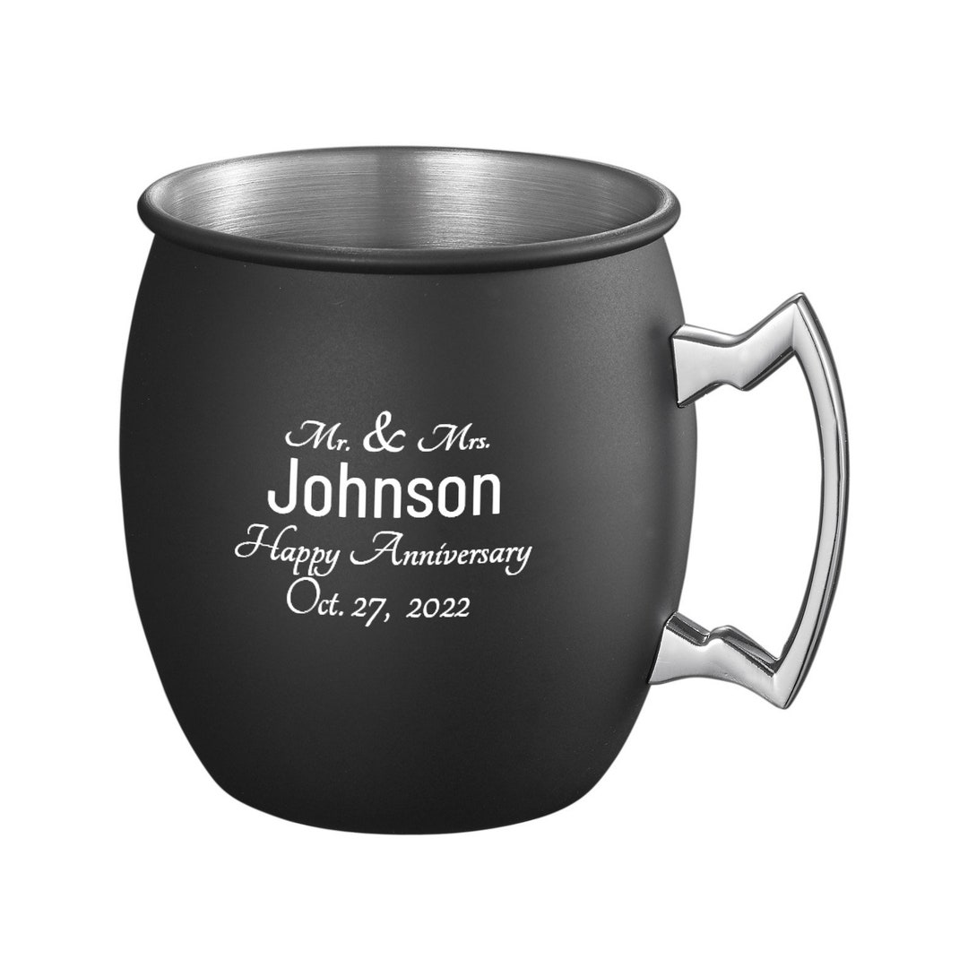 Engraved Moscow Mule Mug, Engraved Moscow Mule Mug, Custom Moscow Mule