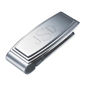 Money Clip Engraved, Stainless Steel Money clip, Groomsmen Money clips, Groomsmen Gift, Birthday Gift, Anniversary Gift VMC721