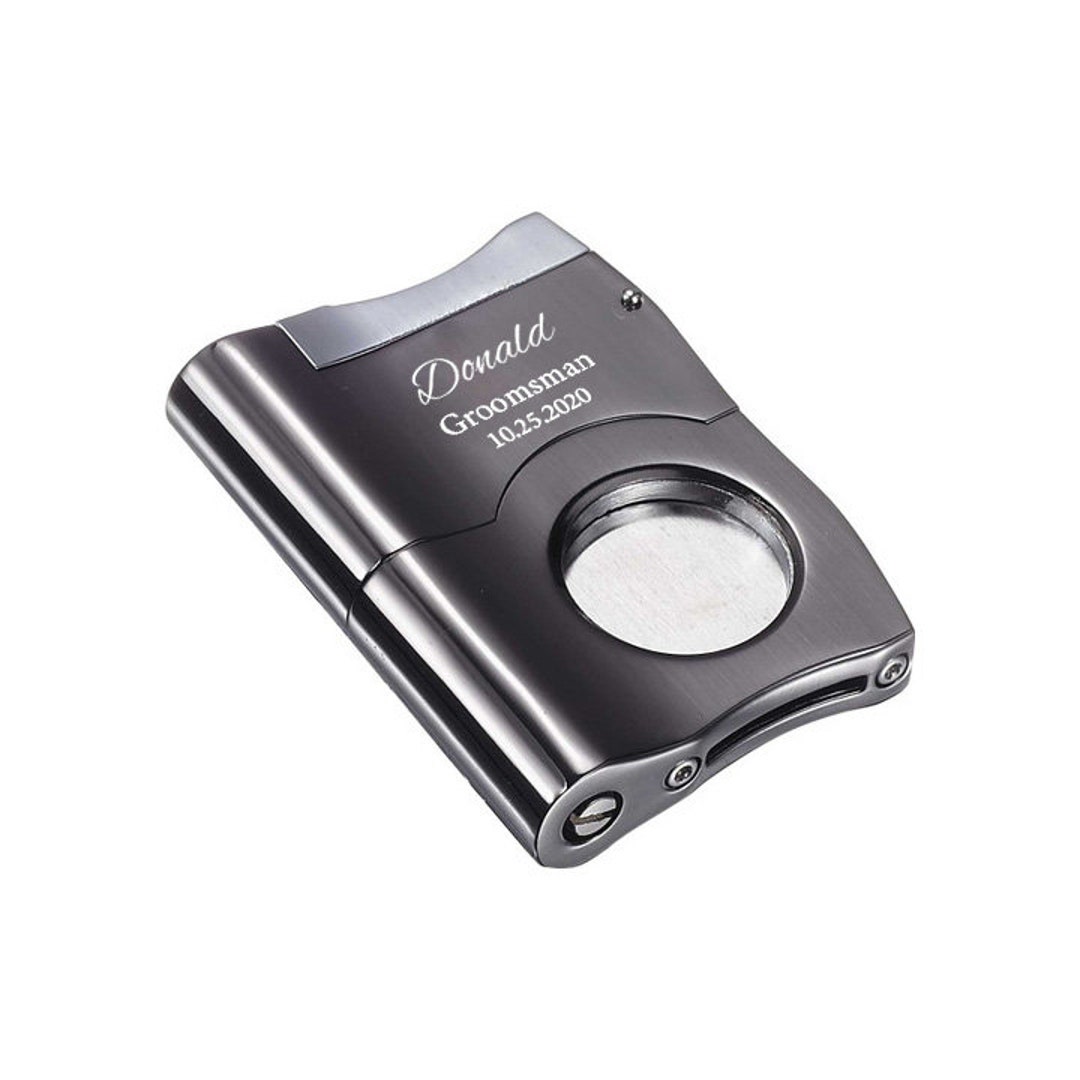 Engraved Cigar Cutter, Engraved Cigar Cutter, Groomsmen Cigars Cutter