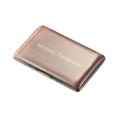 Custom Engraved Business Card Holder: Antique Copper Finish Stainless Steel, Copper Anniversary Gift, 7th Anniversary Gift