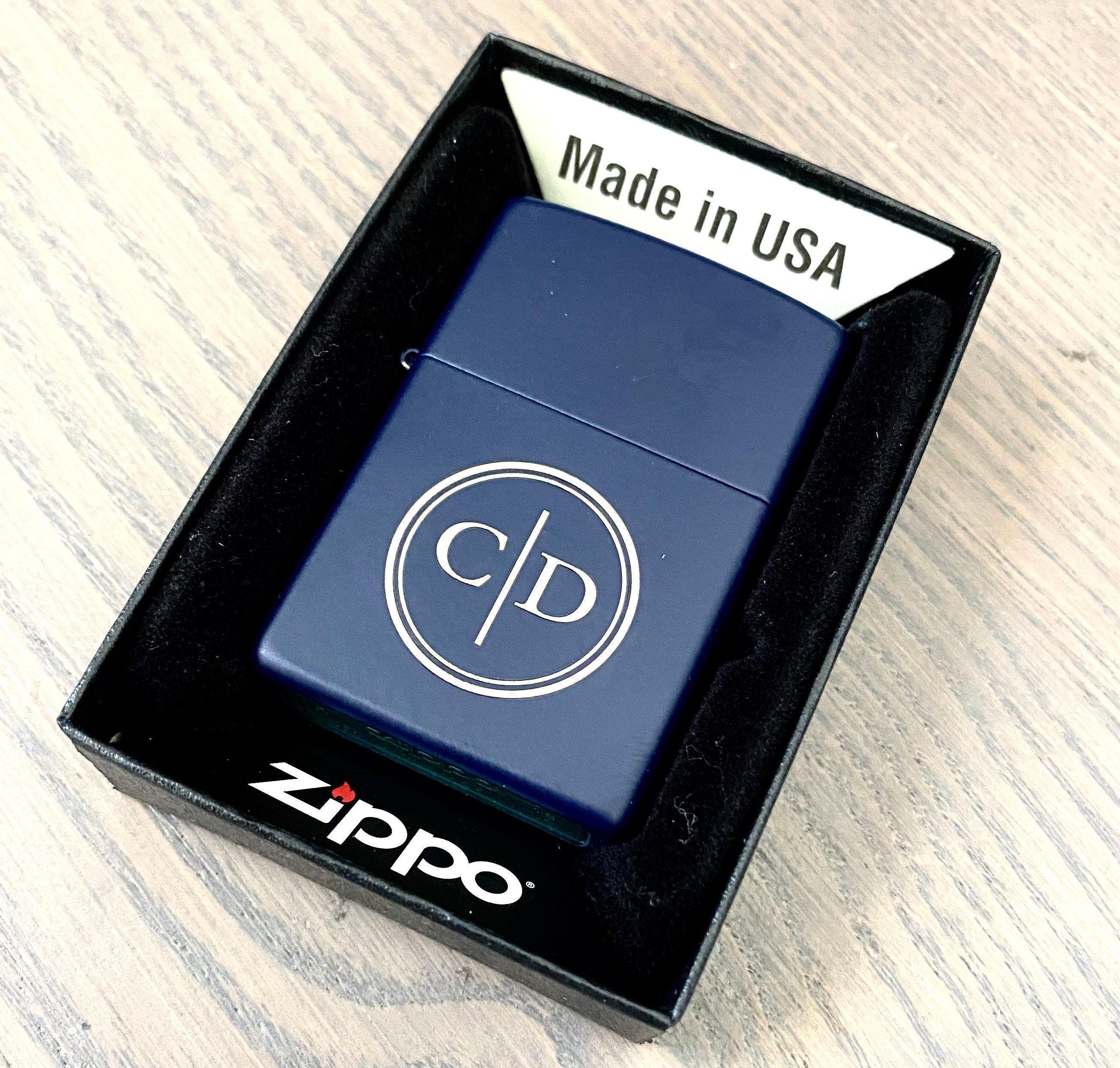 Zippo Lighter Engraved, Matte Finish Zippo Lighter Engraved, Groomsme…