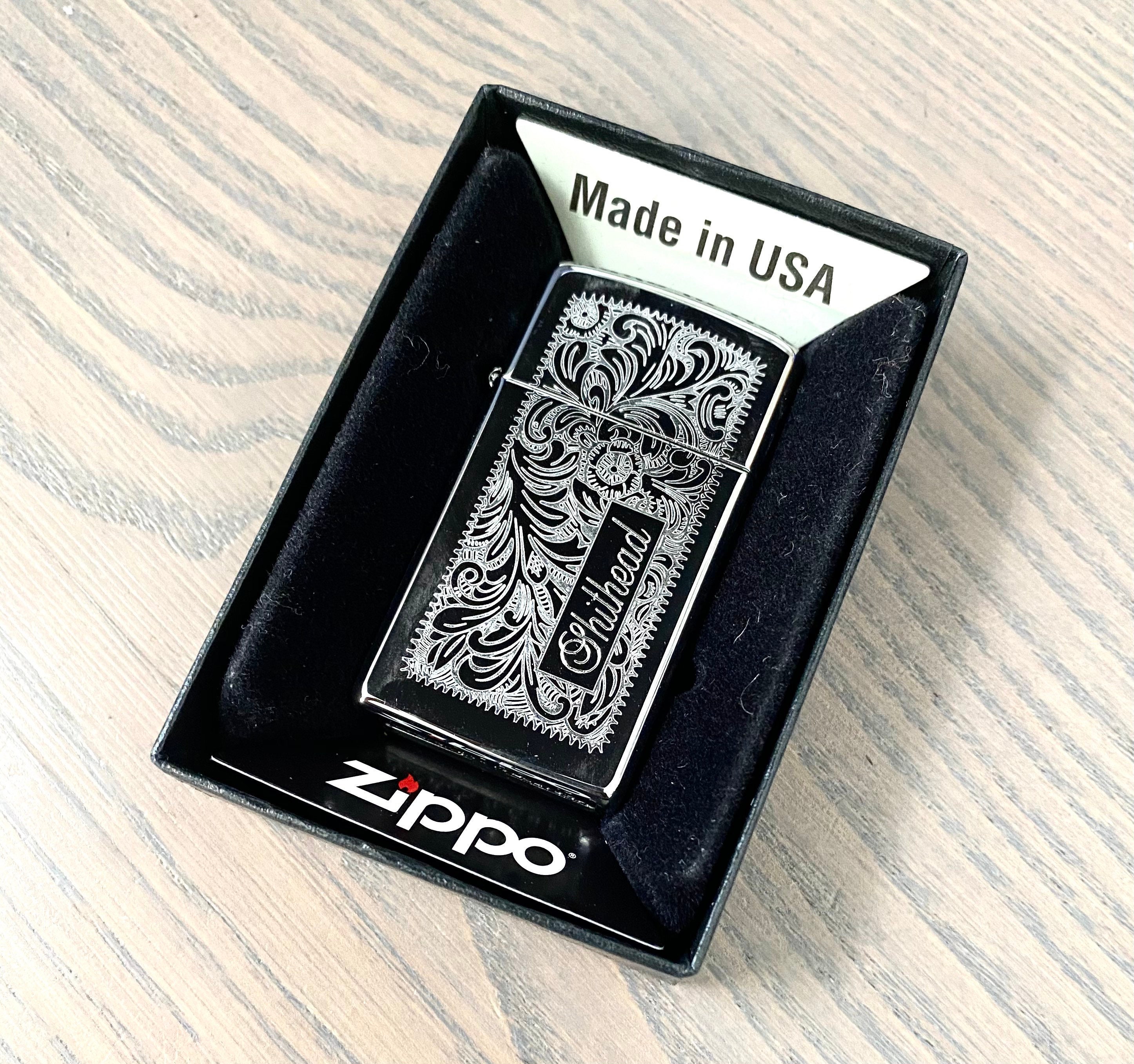 majs Soar Spiritus Genuine Zippo Lighter Personalized Slim Venetian High Polish - Etsy