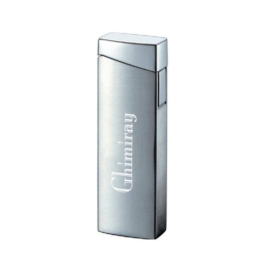 Cigar Lighter Engraved Satin Chrome Torch Lighter Engraved Etsy Nederland