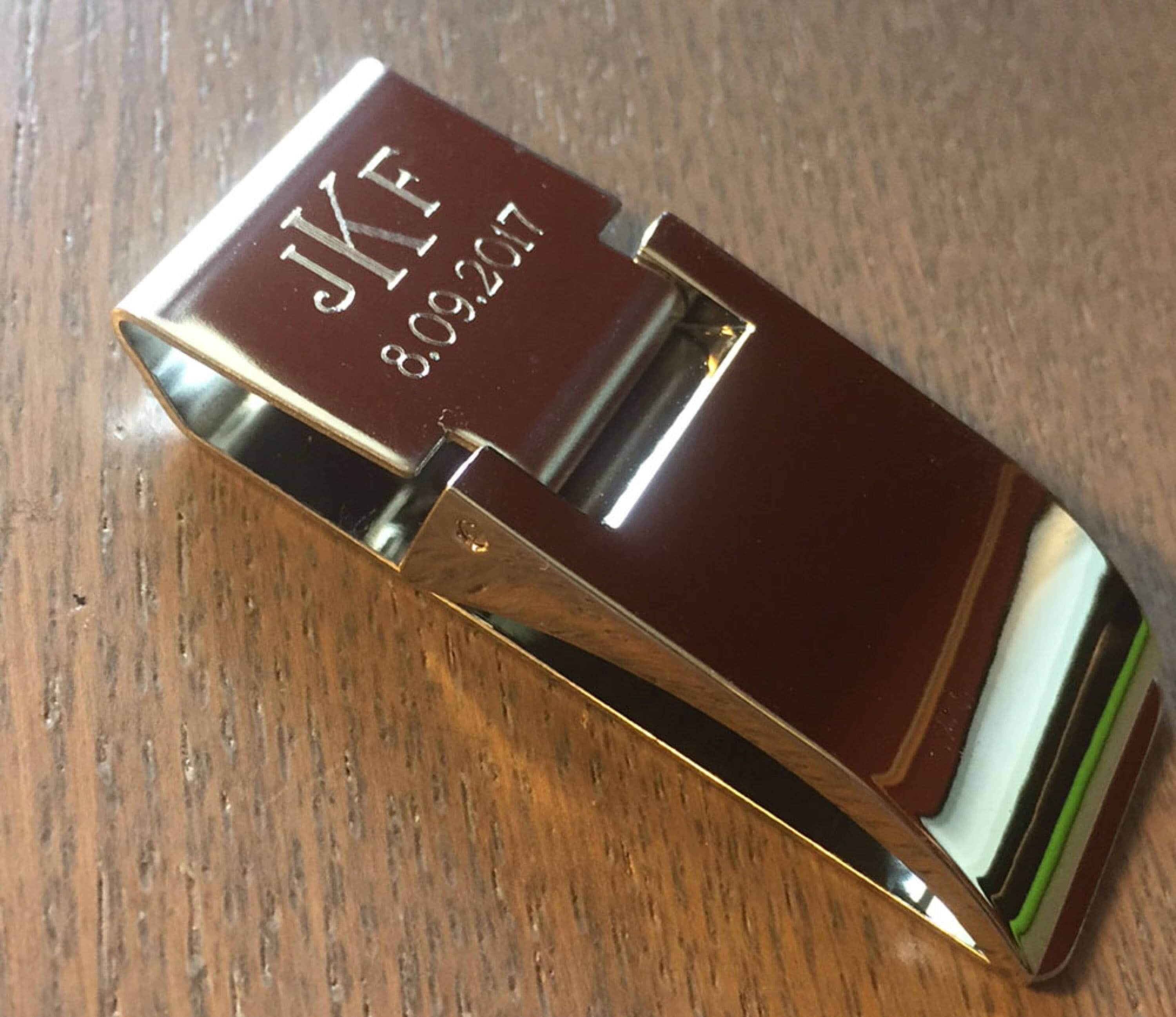 Personalized Money Clip Engraved Hinged Money clip Groomsmen | Etsy