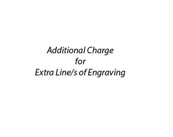 Additional Charge for additional Engraving