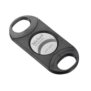 Engraved Cigar Cutter, Engraved Cigar cutter, Groomsmen cigar cutter, Groomsmen Gift, Fathers day Gift, Anniversary Gift - VCUT410