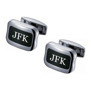 Engraved initials Cufflinks, Engraved Cufflinks, Groomsmen Cufflinks, Engraved Groom Cufflinks, Engraved cuff links SC-054