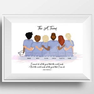 Nurse gift, Nurse appreciation gift, Gift for nurse, Nurse graduation gift, Nurse gifts, Nurse decor, Nurse thank you card, Medical student image 1