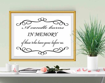 Memorial quotes | Etsy