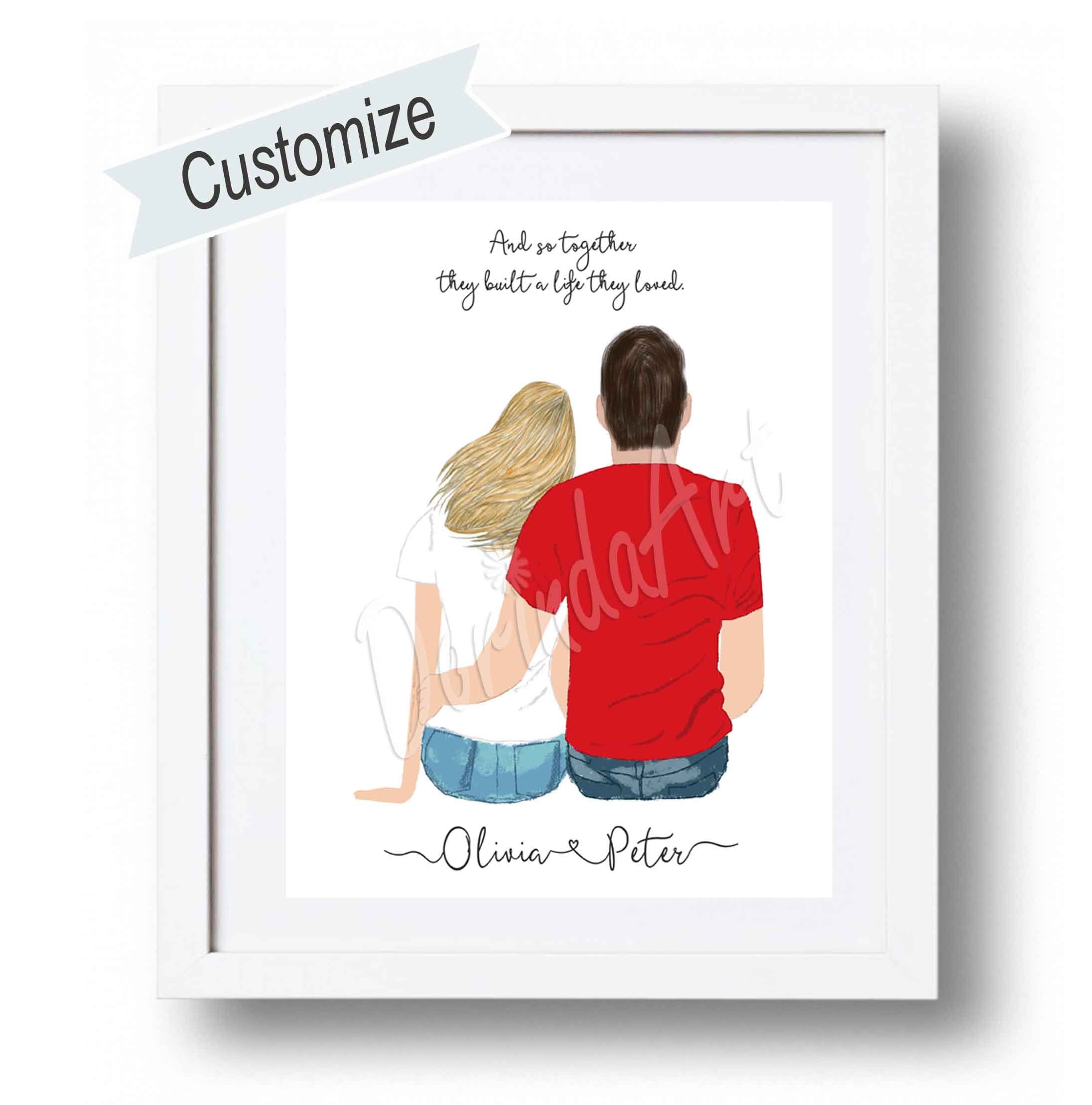 Custom couple sale gifts