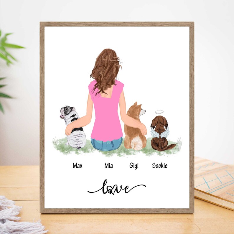 Personalized Dog Memorial Gift Dog Mom Dog Lover Gift Etsy UK