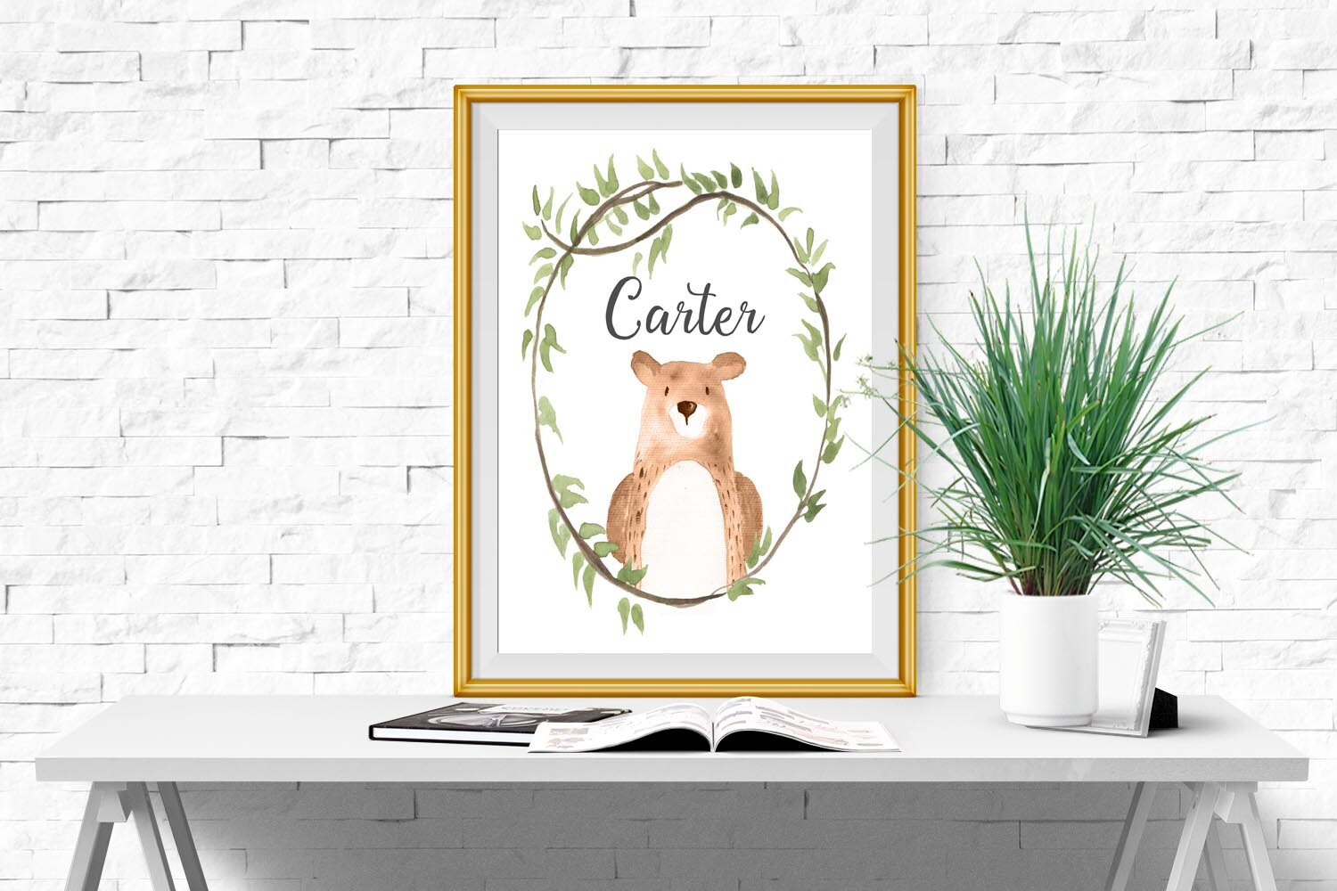 Personalized Name sign for nursery boy, Baby Boy name sign Nursery ...