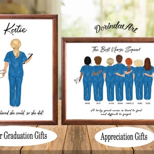 Nurse gift, Nurse appreciation gift, Gift for nurse, Nurse graduation gift, Nurse gifts, Nurse decor, Nurse thank you card, Medical student image 3