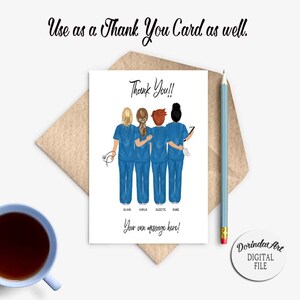 Nurse gift, Nurse appreciation gift, Gift for nurse, Nurse graduation gift, Nurse gifts, Nurse decor, Nurse thank you card, Medical student image 4