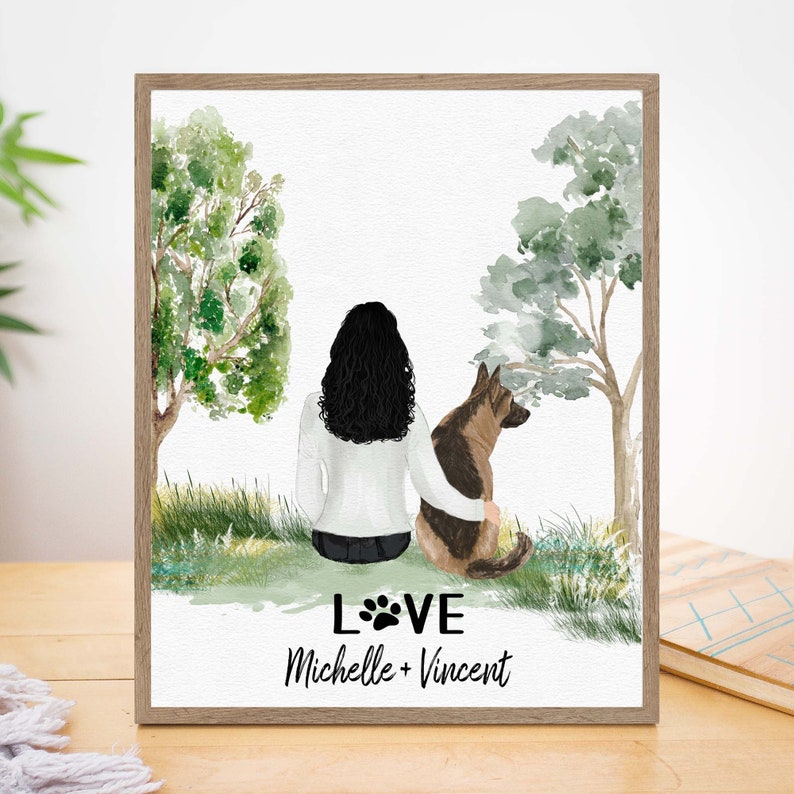 Personalized Dog Memorial Gift Dog Mom Dog Lover Gift Etsy UK