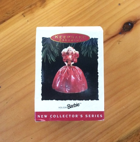 1993 holiday barbie ornament hotsell