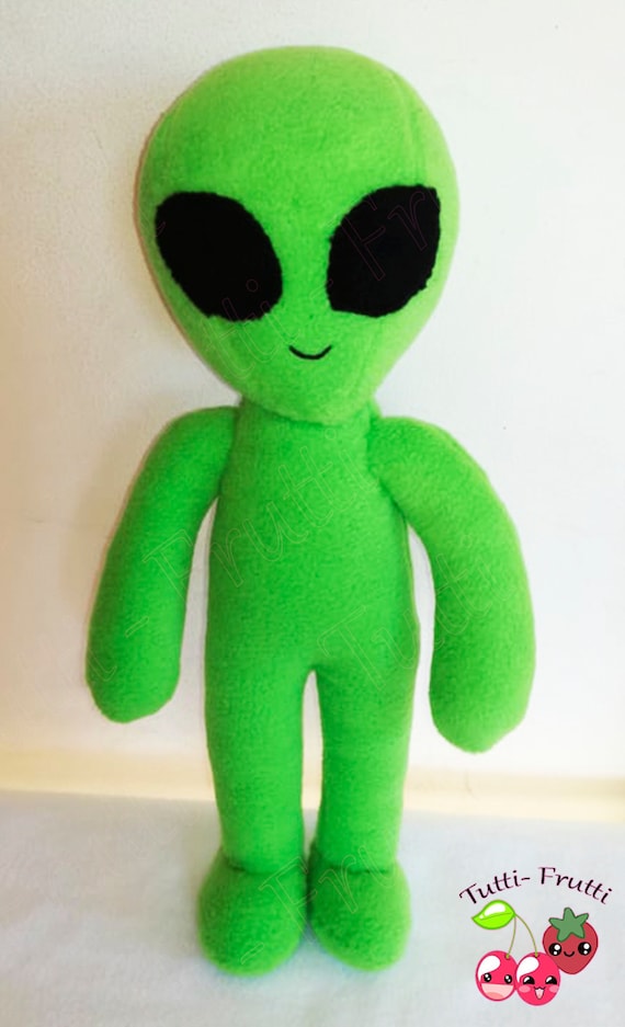 Creepy cute alien plushie spooky plush 