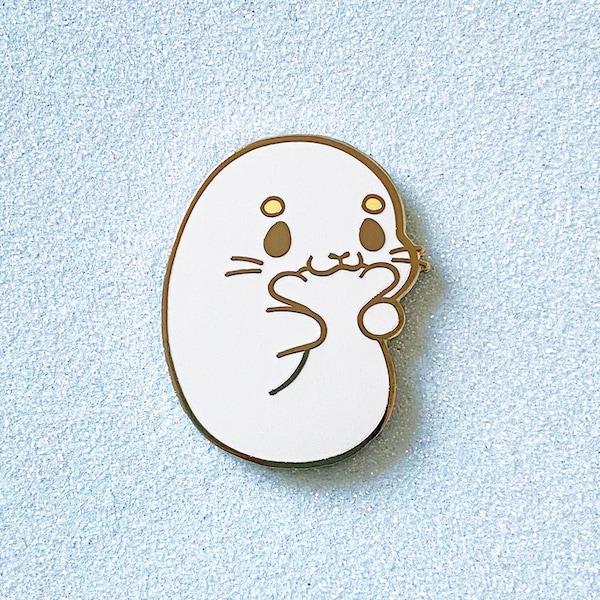 Cute Seal Enamel Pin • Animal Lapel Pin Badge