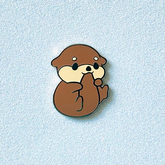 Cute Otter Munchimal Kawaii Sea Animal Enamel Pin Lapel Badge - Etsy Norway Cute Otter Munchimal Kawaii Sea Animal Enamel Pin Lapel Badge - Etsy Norway