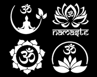 Om (Aum) Decal 4 Pack