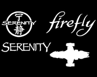 Firefly Logo(s) Decal 4 Pack