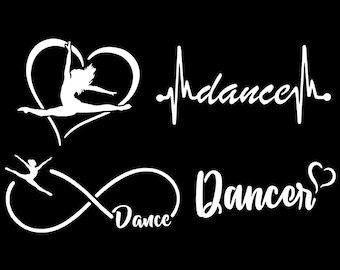 Dance Decal 4 Pack