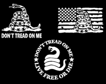 Don't Tread On Me Decals