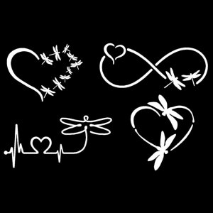 Dragonfly Inspired Decals
