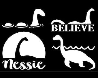 Loch Ness Decal 4 pack