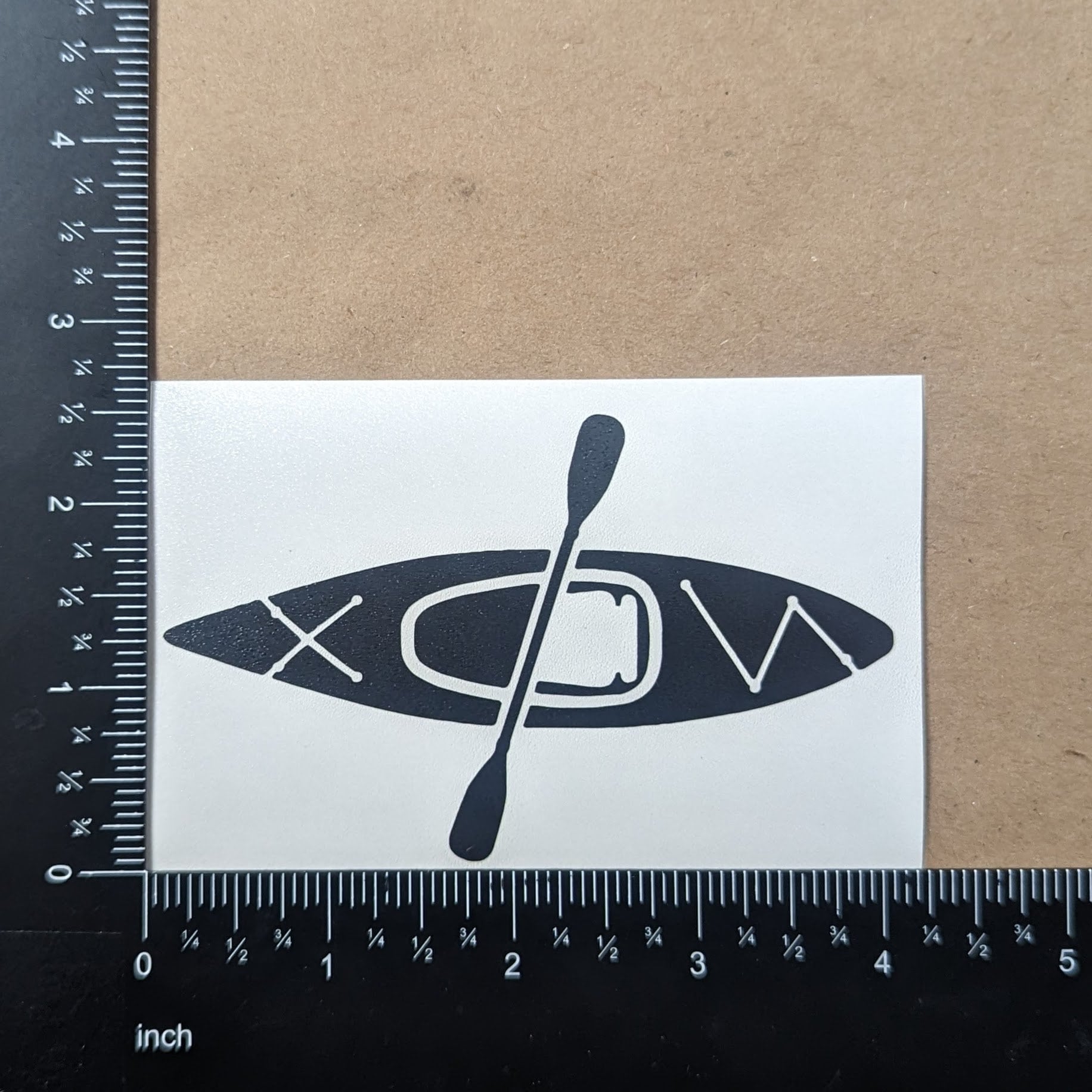 Kayaking Decal 4 Pack - Etsy
