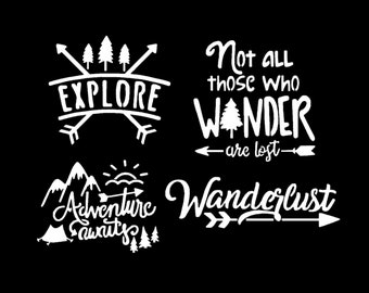 Explore Decal 4-Pack