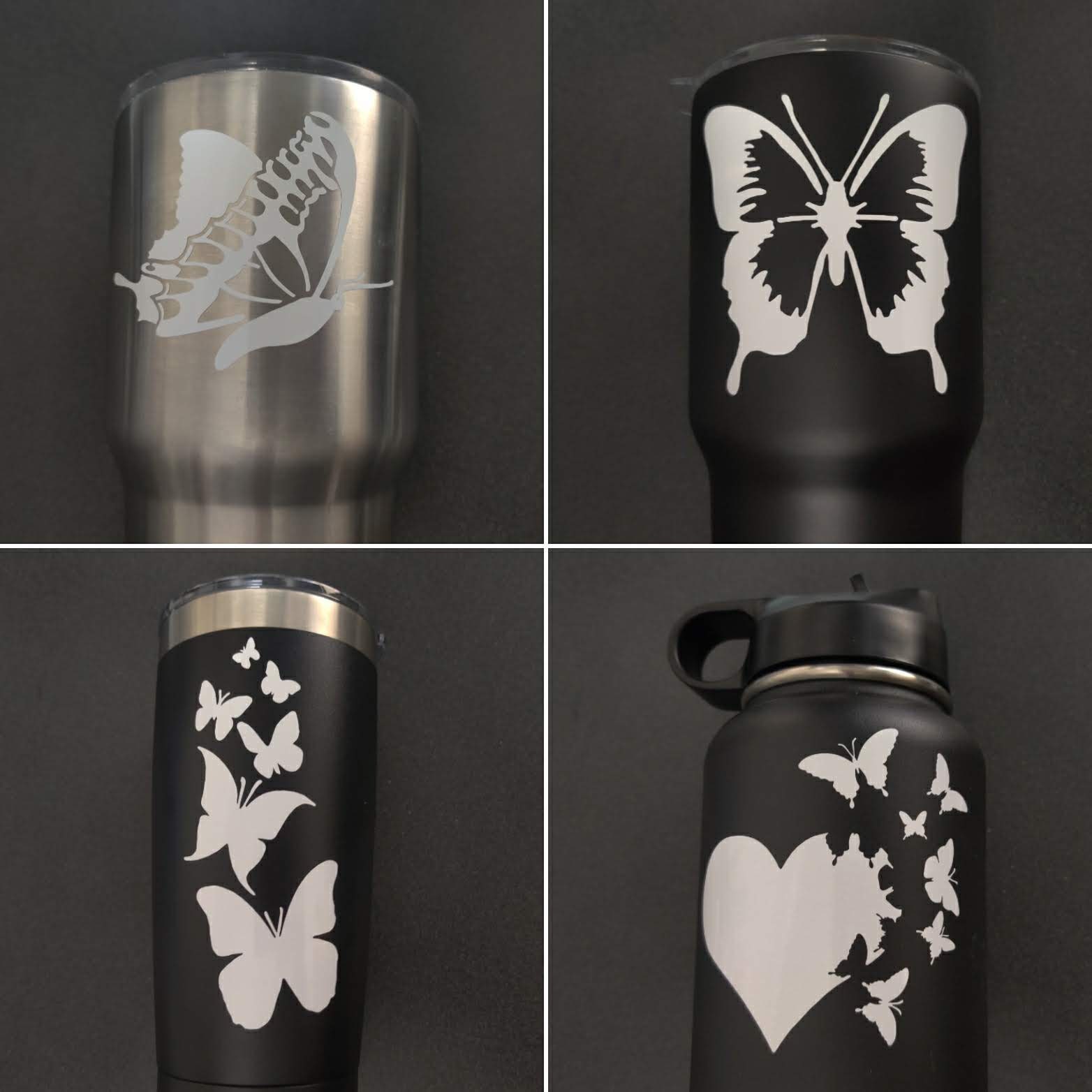 Butterfly Decal 4 Pack - Etsy